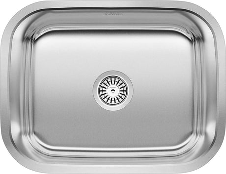 Blanco Stellar Single Bowl Undermount Laundry Sink in Brushed Stainless Steel - BUILDMYPLACE