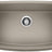 Blanco Valea 27 Inch Silgranit Single Bowl Undermount Kitchen Sink - BUILDMYPLACE