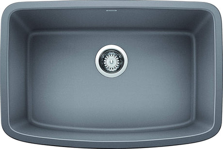 Blanco Valea 27 Inch Silgranit Single Bowl Undermount Kitchen Sink - BUILDMYPLACE