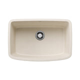 Blanco Valea 27 Inch Silgranit Single Bowl Undermount Kitchen Sink - BUILDMYPLACE