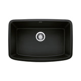 Blanco Valea 27 Inch Silgranit Single Bowl Undermount Kitchen Sink - BUILDMYPLACE