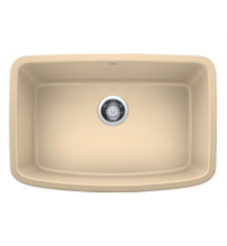 Blanco Valea 27 Inch Silgranit Single Bowl Undermount Kitchen Sink - BUILDMYPLACE