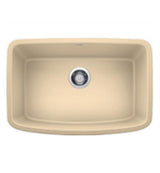 Blanco Valea 27 Inch Silgranit Single Bowl Undermount Kitchen Sink - BUILDMYPLACE