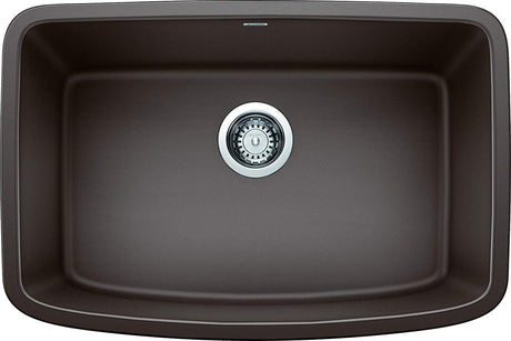 Blanco Valea 27 Inch Silgranit Single Bowl Undermount Kitchen Sink - BUILDMYPLACE