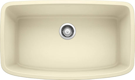Blanco Valea 32 Inch Silgranit Super Single Bowl Undermount Kitchen Sink - BUILDMYPLACE