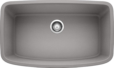 Blanco Valea 32 Inch Silgranit Super Single Bowl Undermount Kitchen Sink - BUILDMYPLACE