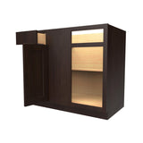 Blind Base Cabinet | 33"W x 34.5"H x 24"D - RTA Luxor Espresso - BUILDMYPLACE