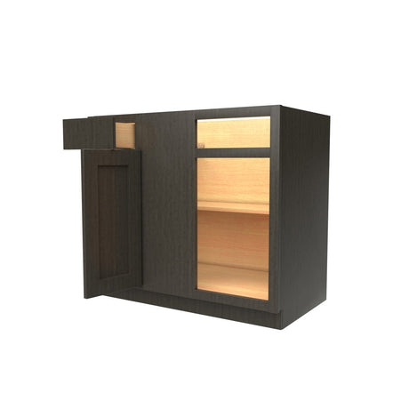 Blind Base Cabinet | 33"W x 34.5"H x 24"D | RTA Luxor Smoky Grey - BUILDMYPLACE