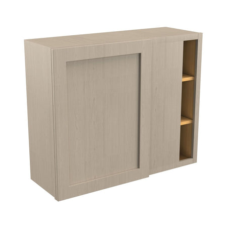 Blind Corner Wall Cabinet | Elegant Stone | 36W x 30H x 12D - BUILDMYPLACE