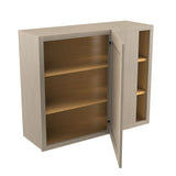 Blind Corner Wall Cabinet | Elegant Stone | 36W x 30H x 12D - BUILDMYPLACE