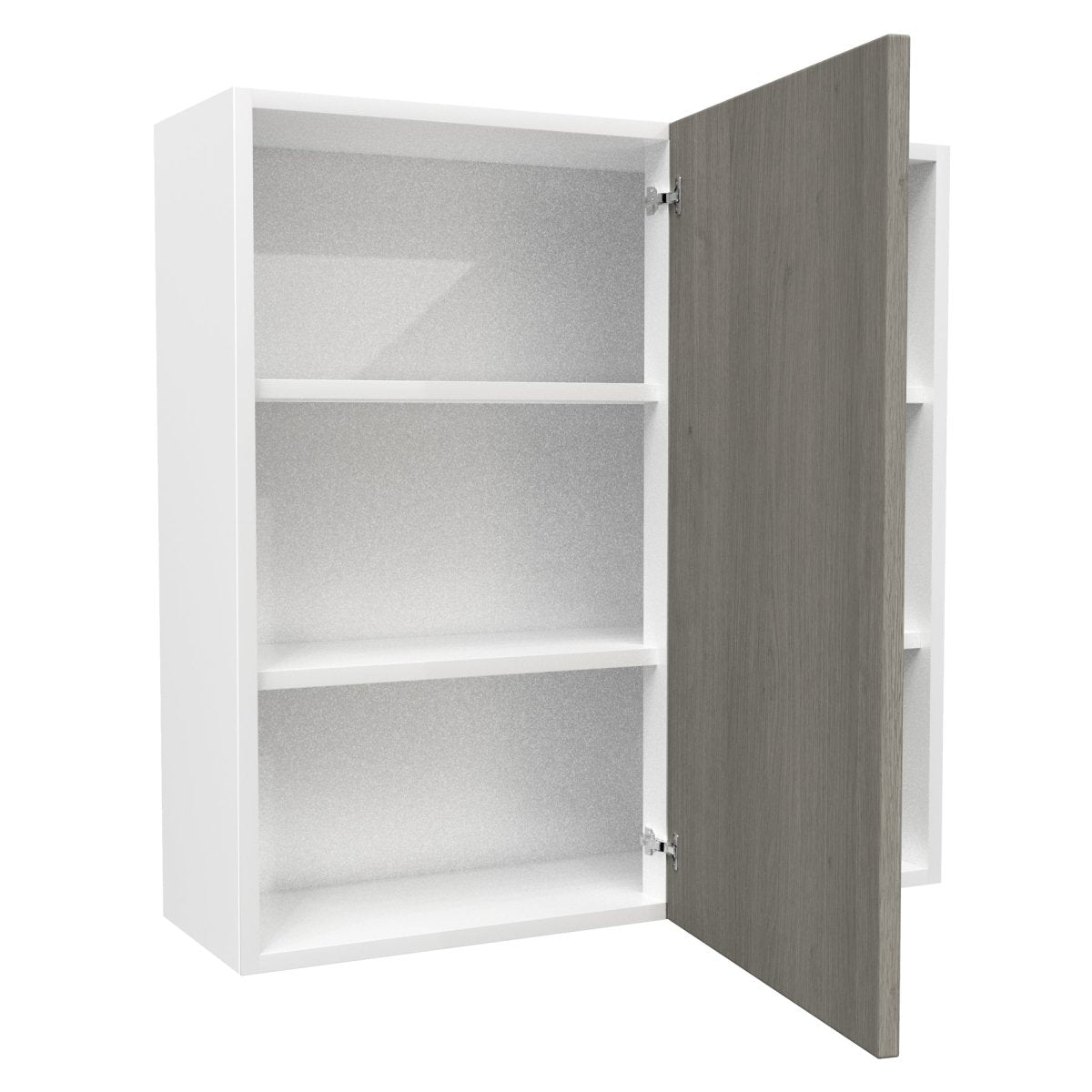 Blind Corner wall Cabinet| Matrix Silver | 36W x 36H x 12D - BUILDMYPLACE