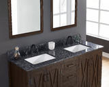 Blue Pearl Granite Rectangular Bathroom Vanity Sink Top - BUILDMYPLACE