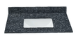 Blue Pearl Granite Rectangular Bathroom Vanity Sink Top - BUILDMYPLACE