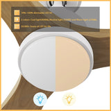 BONELLI 48 inch 3 - Blade Ceiling Fan with LED Light & Remote - LEDMyPlace