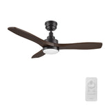 BONELLI 48 inch 3 - Blade Ceiling Fan with LED Light & Remote - LEDMyPlace