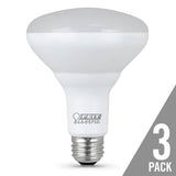 BR30 LED Light Bulb, 9.5 Watts, E26, Non - Dimmable, Frosted, 650 Lumens, 5000K - BUILDMYPLACE