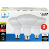 BR30 LED Light Bulb, 9.5 Watts, E26, Non - Dimmable, Frosted, 650 Lumens, 5000K - BUILDMYPLACE