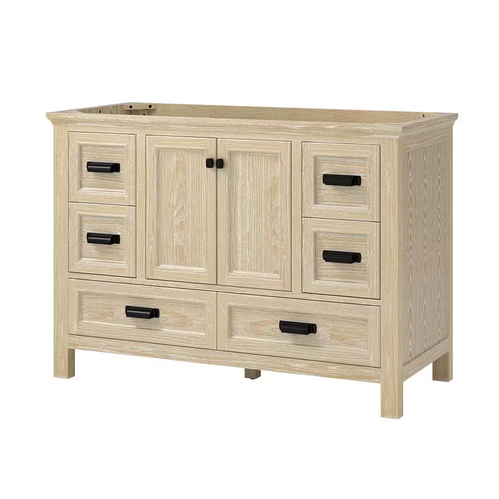 Brantley 48″ Vanity in Winter Oak - BUILDMYPLACE