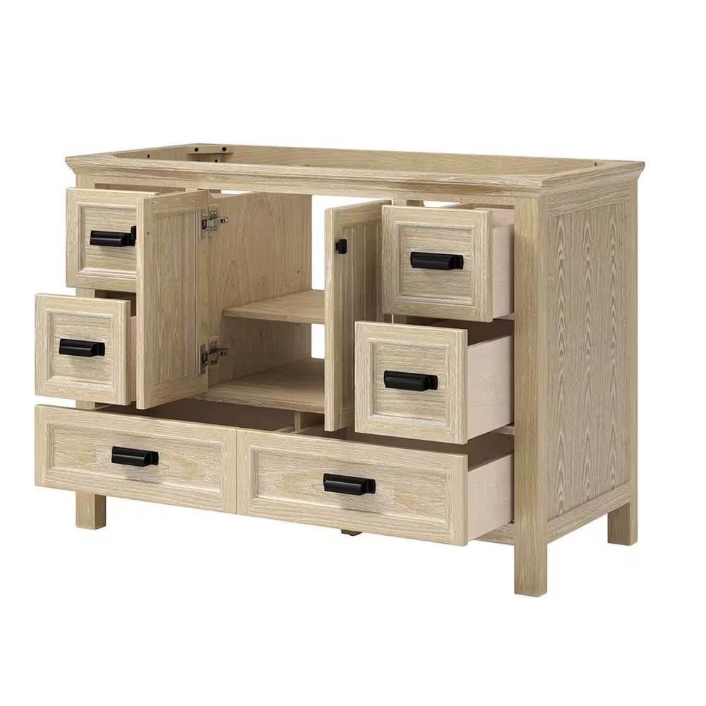 Brantley 48″ Vanity in Winter Oak - BUILDMYPLACE