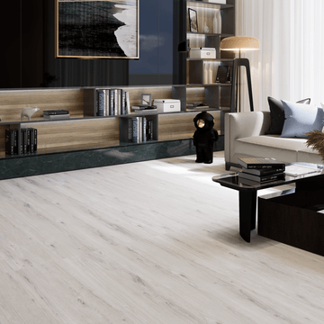 BRICOLA SILVER 8 in. x 48 in. x 8.5 mm MATT Marble Look Tile - Porcelain Floor and Wall Tile (15.07 Sqft/Box)