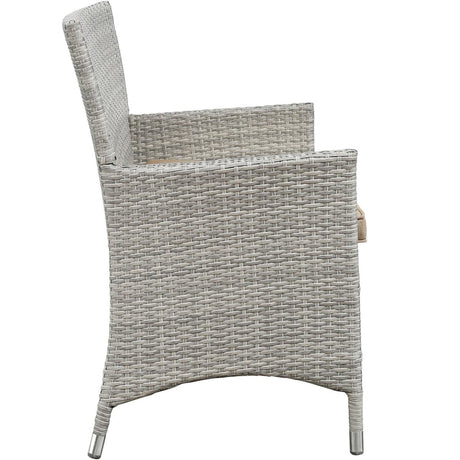 Bridge 4 Piece Outdoor Patio Conversation Set - BUILDMYPLACE