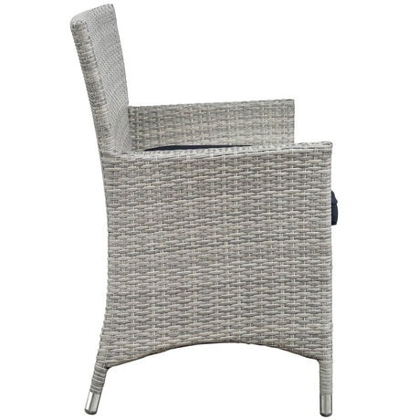 Bridge 4 Piece Outdoor Patio Conversation Set - BUILDMYPLACE