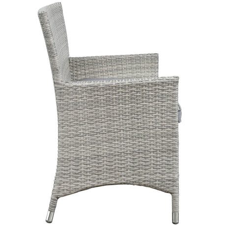 Bridge 4 Piece Outdoor Patio Conversation Set - BUILDMYPLACE