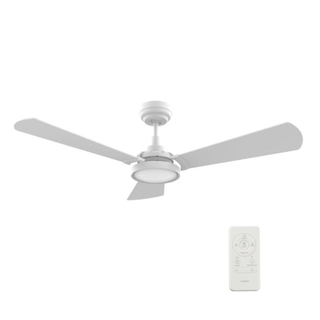 BRISA 52 inch 3 - Blade Smart Ceiling Fan with LED Light & Remote - LEDMyPlace