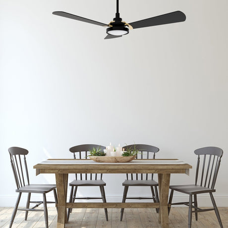 BRISA 52 inch 3 - Blade Smart Ceiling Fan with LED Light & Remote - LEDMyPlace