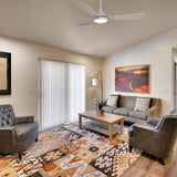 BRISA 56 inch 3 - Blade Smart Ceiling Fan with LED Light & Remote - LEDMyPlace