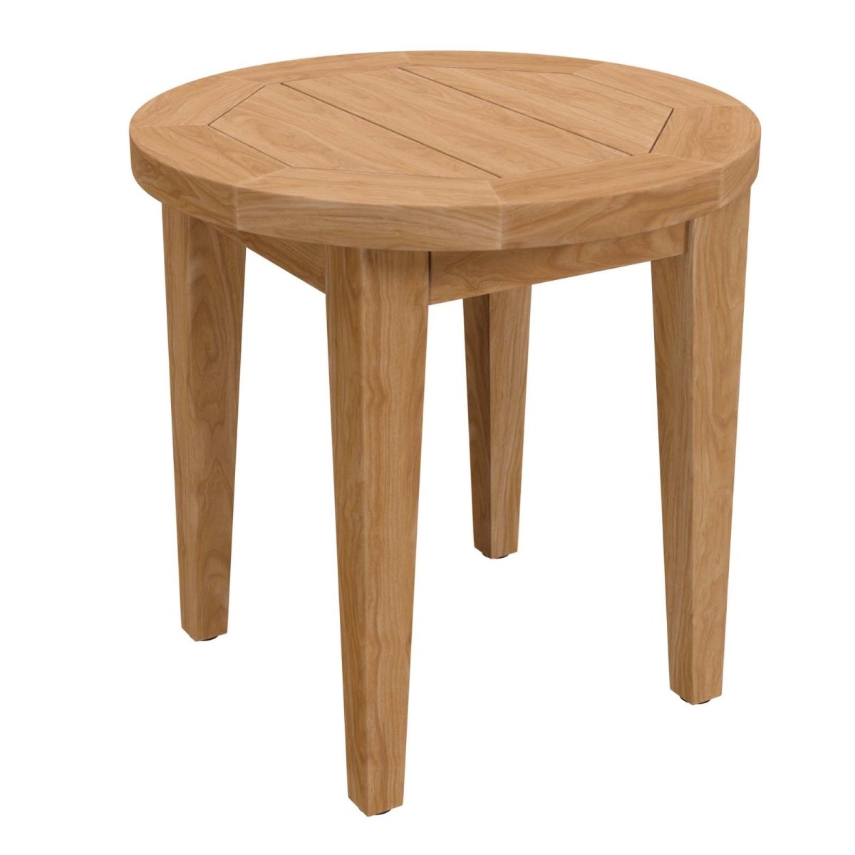 Brisbane Teak Wood Outdoor Patio Side Table - BUILDMYPLACE