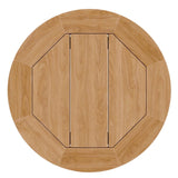 Brisbane Teak Wood Outdoor Patio Side Table - BUILDMYPLACE