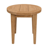 Brisbane Teak Wood Outdoor Patio Side Table - BUILDMYPLACE