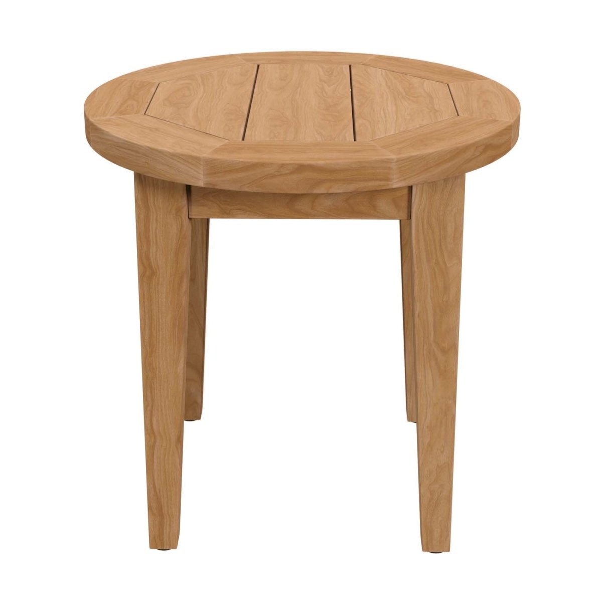 Brisbane Teak Wood Outdoor Patio Side Table - BUILDMYPLACE