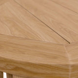 Brisbane Teak Wood Outdoor Patio Side Table - BUILDMYPLACE