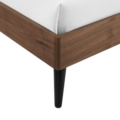 Bronwen Wood Platform Bed - BUILDMYPLACE