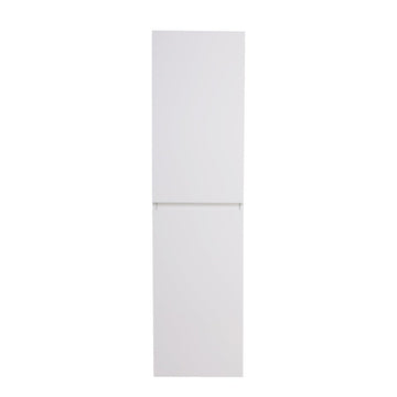 Brooklyn Contemporary Floating / Wall Mounted Bathroom Linen Side Cabinet With Soft Closing Doors