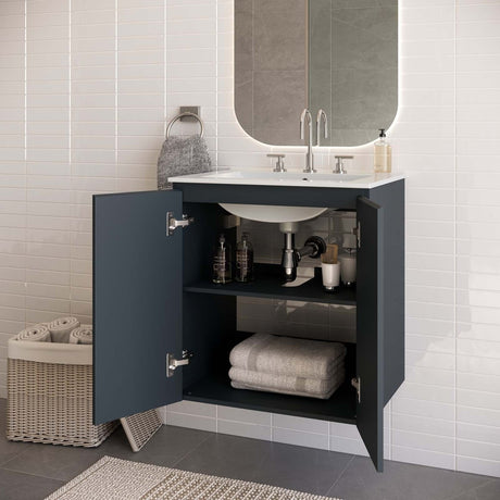 Bryn 24" Wall - Mount Bathroom Vanity - BUILDMYPLACE