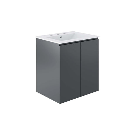 Bryn 24" Wall - Mount Bathroom Vanity - BUILDMYPLACE