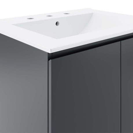 Bryn 24" Wall - Mount Bathroom Vanity - BUILDMYPLACE