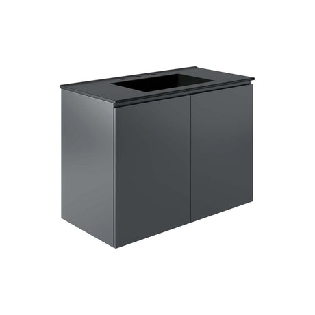 Bryn 36" Wall - Mount Bathroom Vanity - BUILDMYPLACE