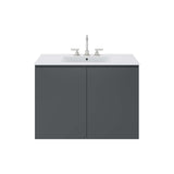 Bryn 36" Wall - Mount Bathroom Vanity - BUILDMYPLACE