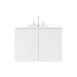 Bryn 36" Wall - Mount Bathroom Vanity - BUILDMYPLACE