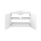 Bryn 36" Wall - Mount Bathroom Vanity - BUILDMYPLACE