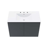 Bryn 36" Wall - Mount Bathroom Vanity - BUILDMYPLACE