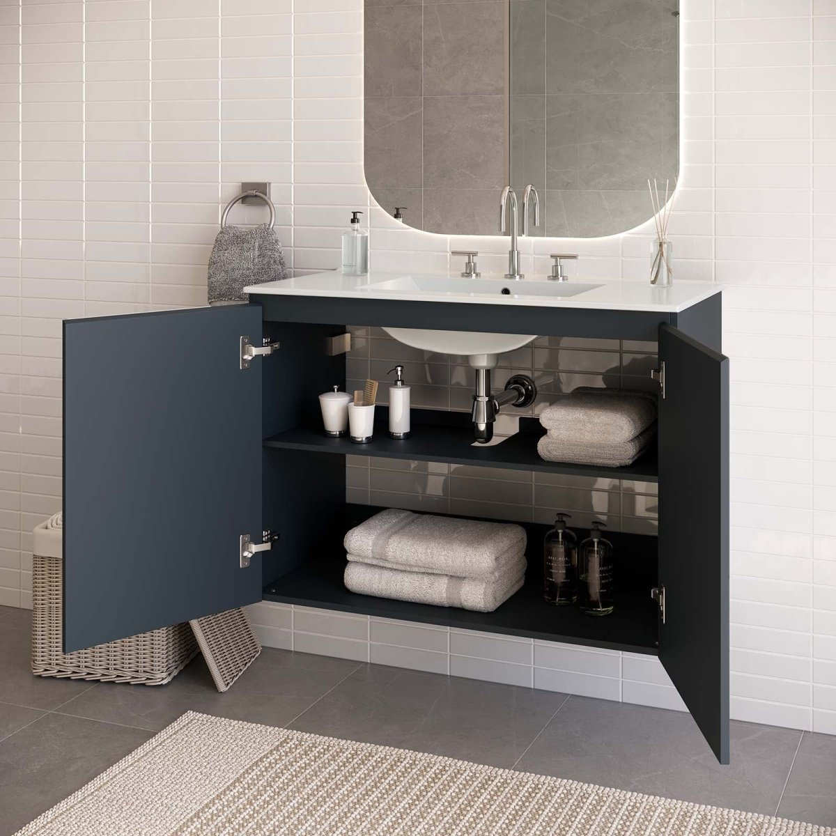 Bryn 36" Wall - Mount Bathroom Vanity - BUILDMYPLACE