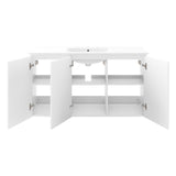 Bryn 48" Wall - Mount Bathroom Vanity - BUILDMYPLACE