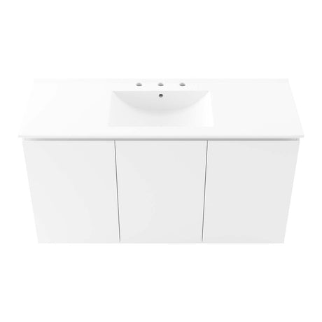 Bryn 48" Wall - Mount Bathroom Vanity - BUILDMYPLACE