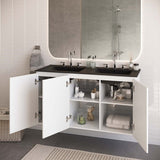 Bryn 48" Wall - Mount Double Sink Bathroom Vanity - BUILDMYPLACE