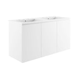 Bryn 48" Wall - Mount Double Sink Bathroom Vanity - BUILDMYPLACE